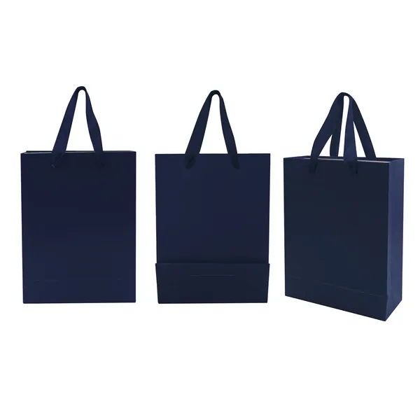 Small Paper Gift Bags W/ Handles 8" 4" 10" - Small Paper Gift Bags W/ Handles 8" 4" 10" - Image 2 of 3