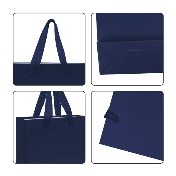 Small Paper Gift Bags W/ Handles 8" 4" 10" - Small Paper Gift Bags W/ Handles 8" 4" 10" - Image 3 of 3