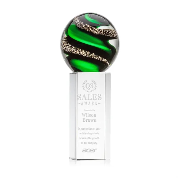 Zodiac Award on Dakota Base - Clear - Zodiac Award on Dakota Base - Clear - Image 3 of 6