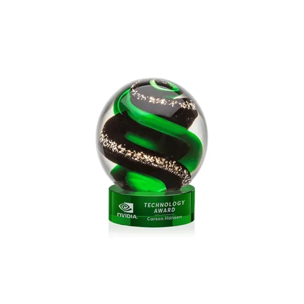 Zodiac Award on Stanrich Base - Green - Zodiac Award on Stanrich Base - Green - Image 1 of 8