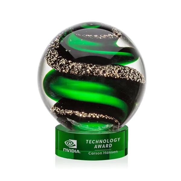 Zodiac Award on Stanrich Base - Green - Zodiac Award on Stanrich Base - Green - Image 5 of 8