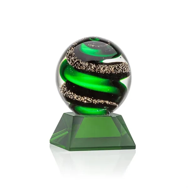 Zodiac Award on Sheffield Base - Green - Zodiac Award on Sheffield Base - Green - Image 2 of 6