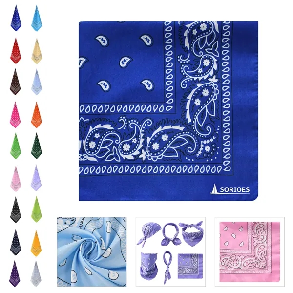 Cotton Square Bandanas - Cotton Square Bandanas - Image 0 of 6