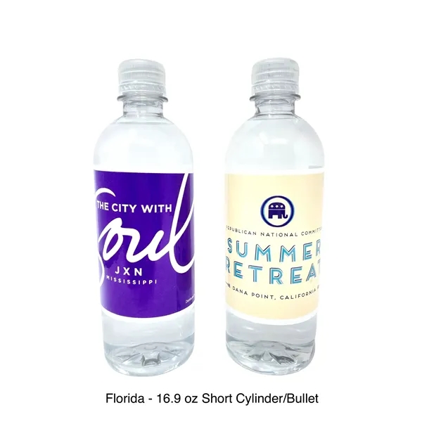 Bottled Water 16.9 oz Short Bullet/Cylinder - Bottled Water 16.9 oz Short Bullet/Cylinder - Image 10 of 12