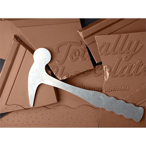 Giant 2lb Engraved Chocolate Bar w/ Classic Custom Packaging