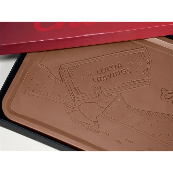 Epic 1lb. Engraved Chocolate Bar w/ Classic Custom Packaging