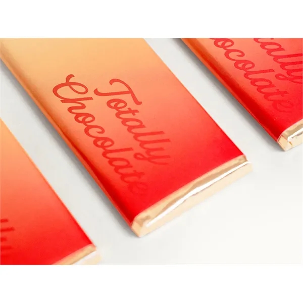 2"x5" Brand Impact Custom Chocolate Wrapper Bar Extra Thick