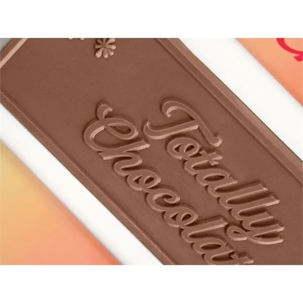2"x5" Brand Impact Custom Chocolate Wrapper Bar Extra Thick