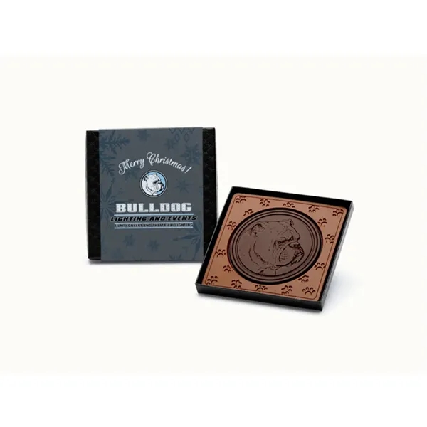 2oz. Combo Chocolate Bar with 4"x4" Gift Box