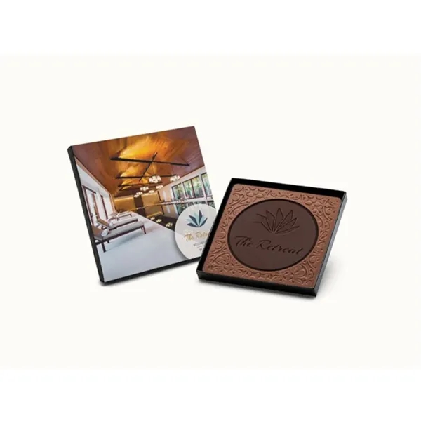 2oz. Combo Chocolate Bar with 4"x4" Gift Box