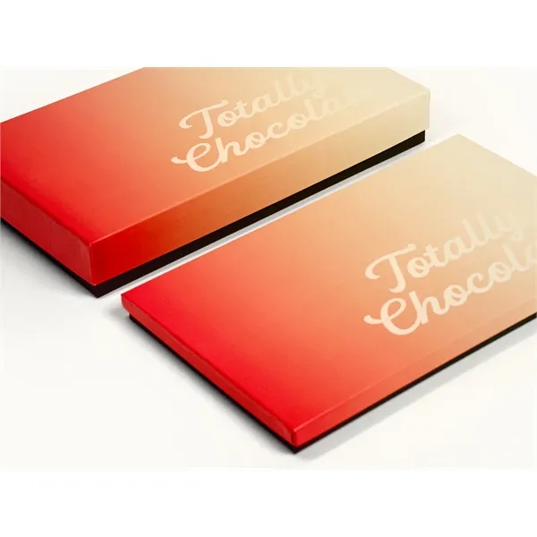Giant 2lb Engraved Chocolate Bar w/ Classic Custom Packaging