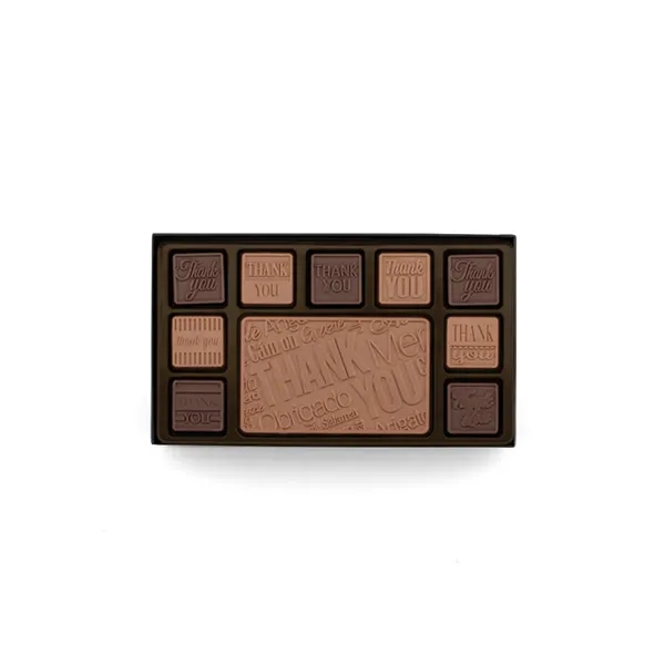 19-Piece Chocolate Gift Set with Personalized Packaging