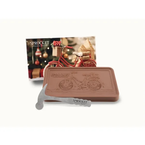 Mighty Engraved Chocolate Bar w/ Classic Custom Packaging