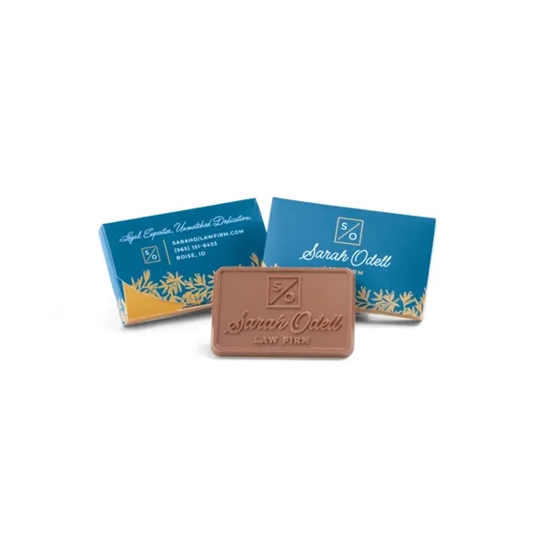 Custom Chocolate Business Card