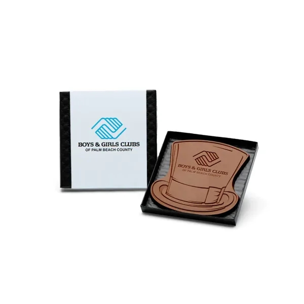 Custom Decorated Chocolate Shape w/ Classic Packaging