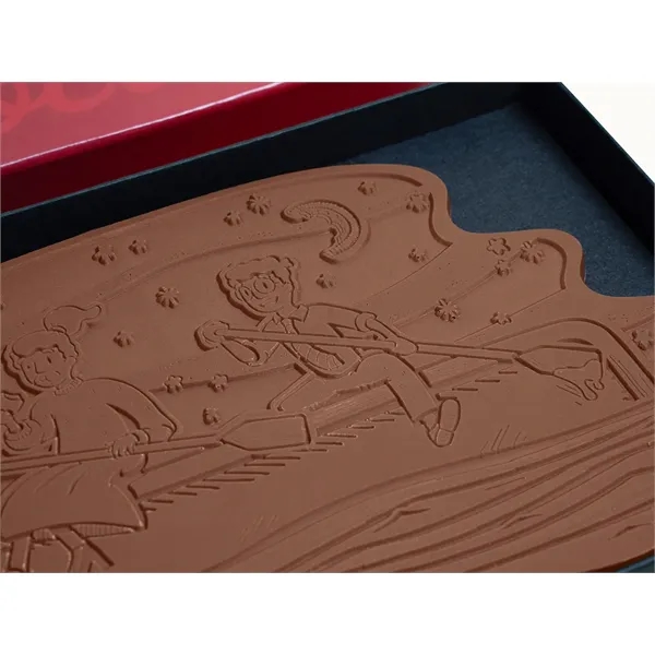 9"x5" Decorated Chocolate Shape w/ Custom Packaging