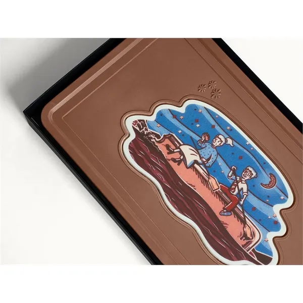 Giant 2lb. Engraved Combo Chocolate Bar w/ Classic Packaging