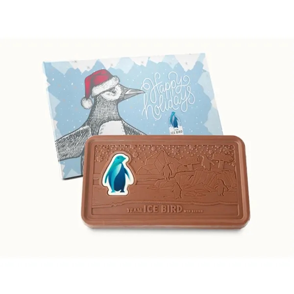 Giant 2lb. Engraved Combo Chocolate Bar w/ Classic Packaging