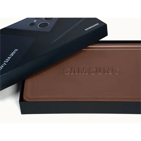 Giant 2lb. Engraved Chocolate Bar w/ Luxury Custom Packaging