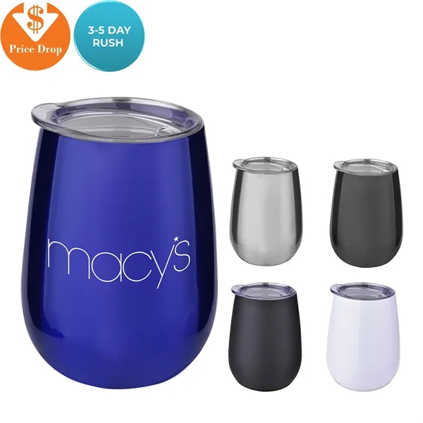 10 oz Stainless Wine Tumbler