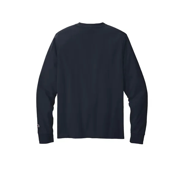 Champion Heritage 5.2-Oz Jersey Long Sleeve Tee - Champion Heritage 5.2-Oz Jersey Long Sleeve Tee - Image 9 of 14