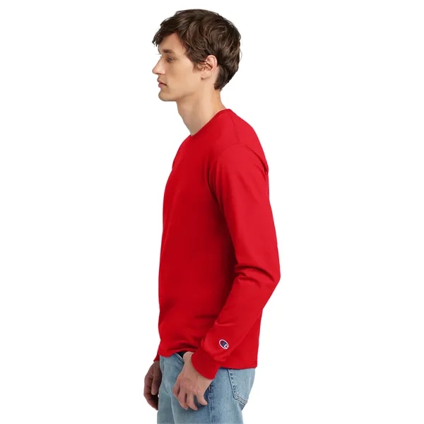 Champion Heritage 5.2-Oz Jersey Long Sleeve Tee - Champion Heritage 5.2-Oz Jersey Long Sleeve Tee - Image 12 of 14