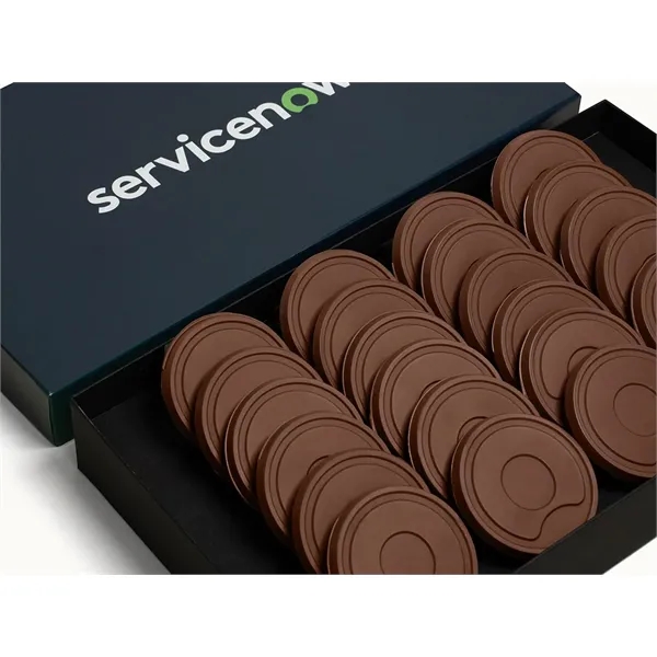 Chocolate Shortbread Cookie Gift Set w/ Luxury Packaging - Chocolate Shortbread Cookie Gift Set w/ Luxury Packaging - Image 5 of 7