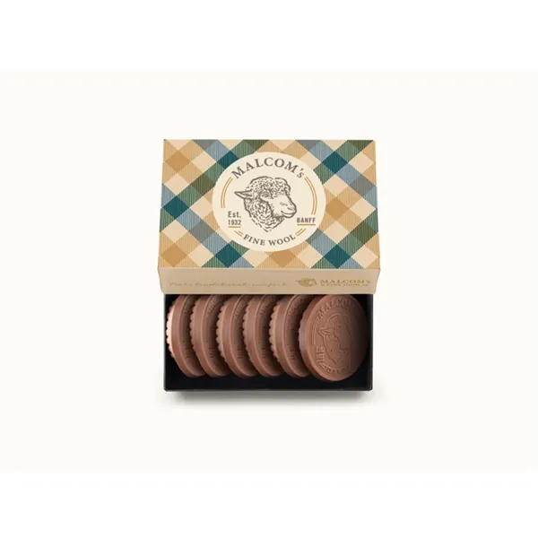 Chocolate Shortbread Cookie Gift Set w/ Luxury Packaging - Chocolate Shortbread Cookie Gift Set w/ Luxury Packaging - Image 0 of 7