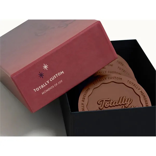Custom Delightful 2-Tiered Gift Tower with Luxury Custom Packaging