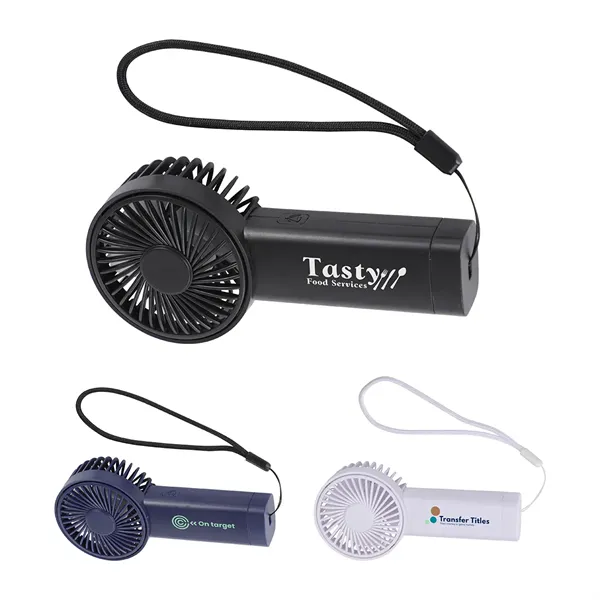 Easy Breeze Rechargeable Hand Fan - Easy Breeze Rechargeable Hand Fan - Image 0 of 3