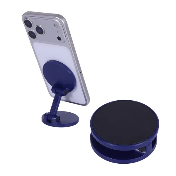 Pillar Magnetic Collapsible Phone Stand with Magnetic Base - Pillar Magnetic Collapsible Phone Stand with Magnetic Base - Image 2 of 3