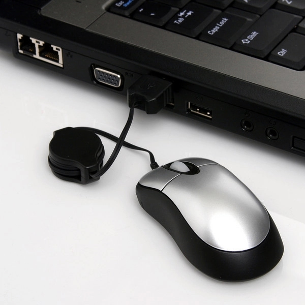 Fly - Retractable Wired Micro Mouse - Fly - Retractable Wired Micro Mouse - Image 1 of 11