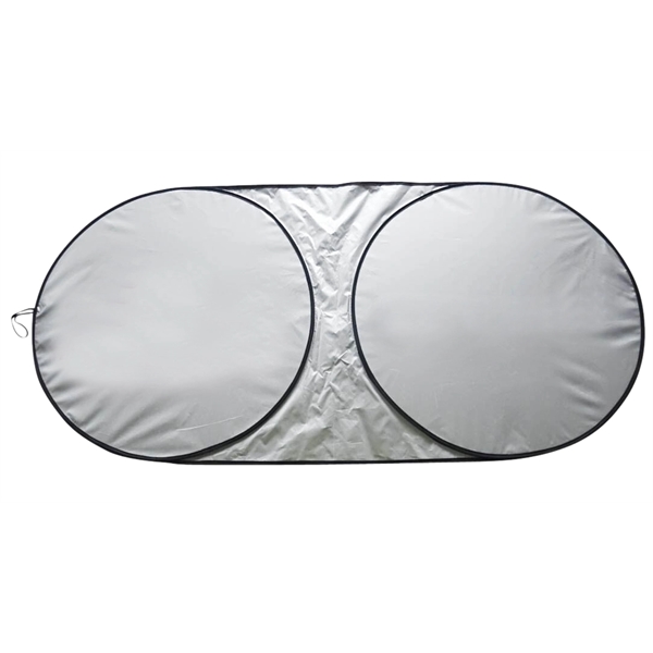 EZ Fold Double Car Sunshade - EZ Fold Double Car Sunshade - Image 1 of 2