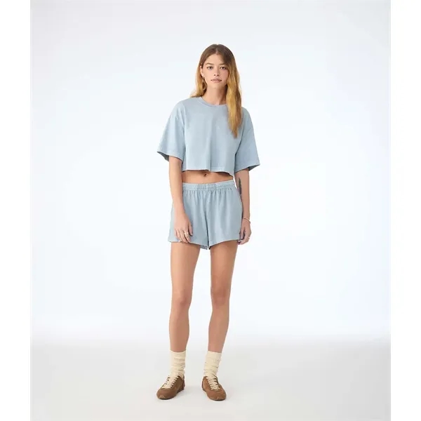 Womens Garment Dye Short