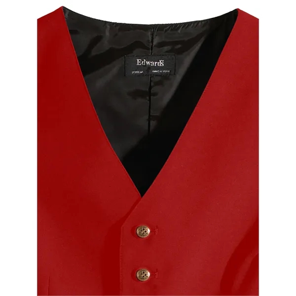 Edwards - Men's Six-Pocket Polyester Vest - Edwards - Men's Six-Pocket Polyester Vest - Image 9 of 9