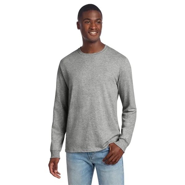 Jerzees Premium Blend Ring Spun Long Sleeve T-Shirt - Jerzees Premium Blend Ring Spun Long Sleeve T-Shirt - Image 13 of 64