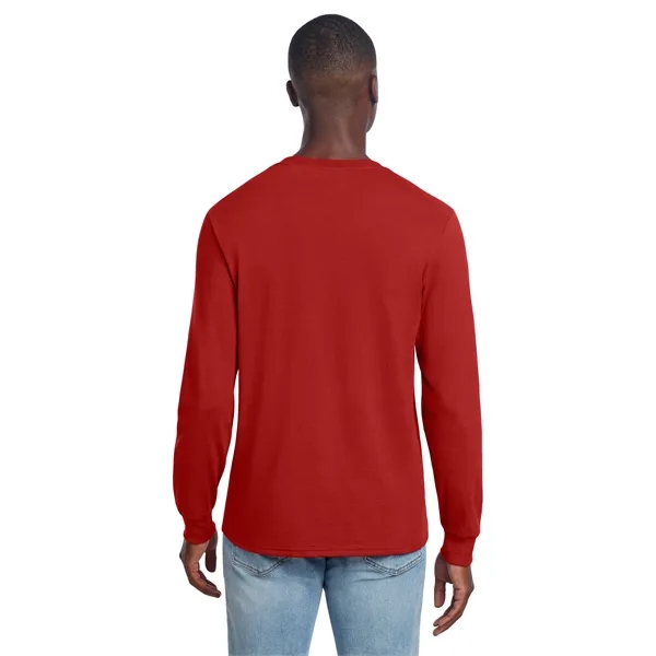 Jerzees Premium Blend Ring Spun Long Sleeve T-Shirt - Jerzees Premium Blend Ring Spun Long Sleeve T-Shirt - Image 22 of 64