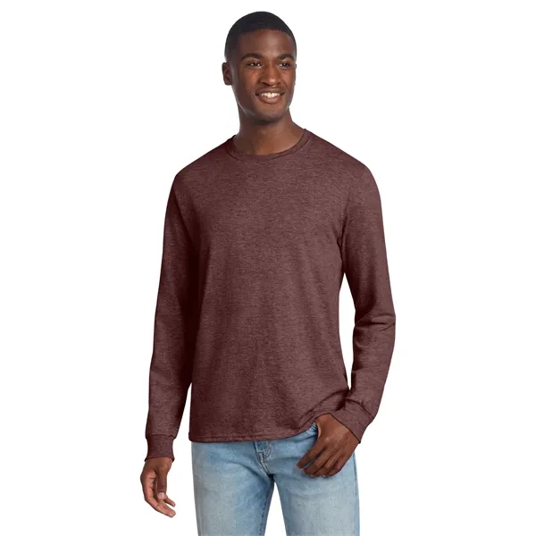 Jerzees Premium Blend Ring Spun Long Sleeve T-Shirt - Jerzees Premium Blend Ring Spun Long Sleeve T-Shirt - Image 29 of 64