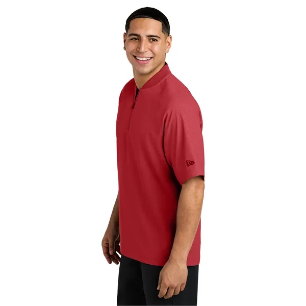 New Era Cage Short Sleeve 1/4-Zip Jacket. - New Era Cage Short Sleeve 1/4-Zip Jacket. - Image 27 of 29