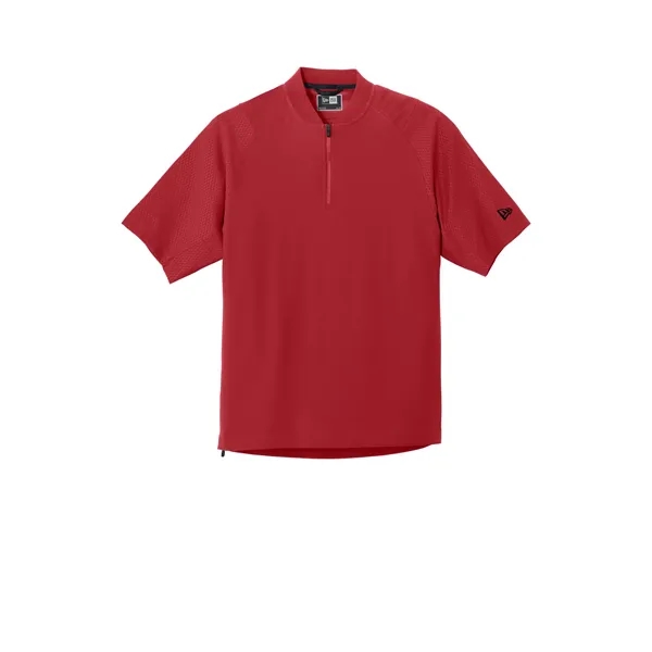 New Era Cage Short Sleeve 1/4-Zip Jacket. - New Era Cage Short Sleeve 1/4-Zip Jacket. - Image 28 of 29