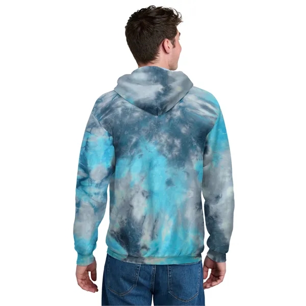 Port & Co Crystal Tie-Dye Pullover Hoodie - Port & Co Crystal Tie-Dye Pullover Hoodie - Image 25 of 39