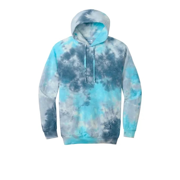 Port & Co Crystal Tie-Dye Pullover Hoodie - Port & Co Crystal Tie-Dye Pullover Hoodie - Image 29 of 39