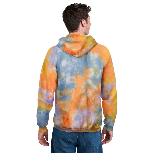 Port & Co Crystal Tie-Dye Pullover Hoodie - Port & Co Crystal Tie-Dye Pullover Hoodie - Image 32 of 39