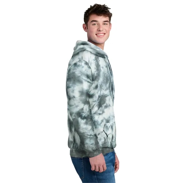 Port & Co Crystal Tie-Dye Pullover Hoodie - Port & Co Crystal Tie-Dye Pullover Hoodie - Image 37 of 39