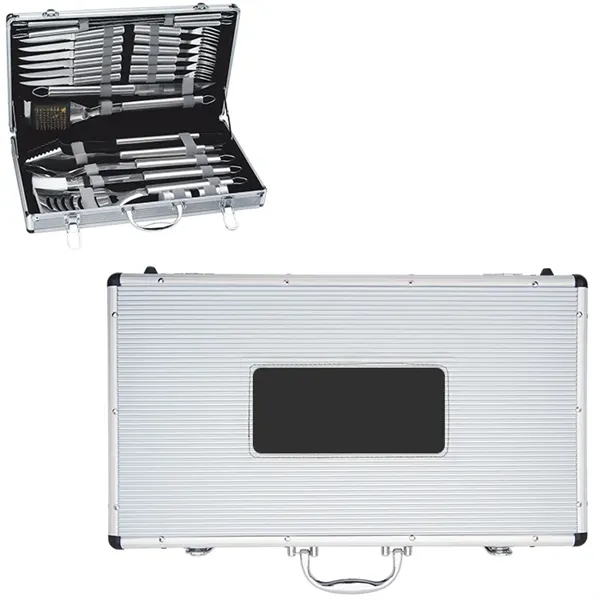 24 Piece Deluxe BBQ Set