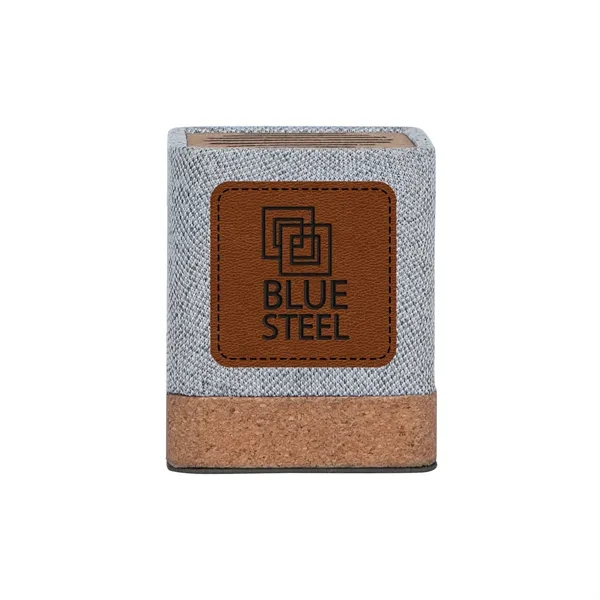 Grayson 5W RPET & Cork Wireless Speaker - Grayson 5W RPET & Cork Wireless Speaker - Image 11 of 17