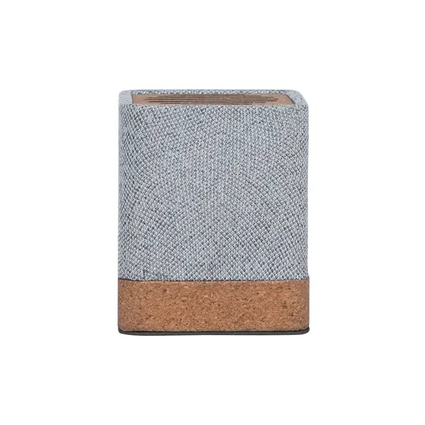 Grayson 5W RPET & Cork Wireless Speaker - Grayson 5W RPET & Cork Wireless Speaker - Image 12 of 17
