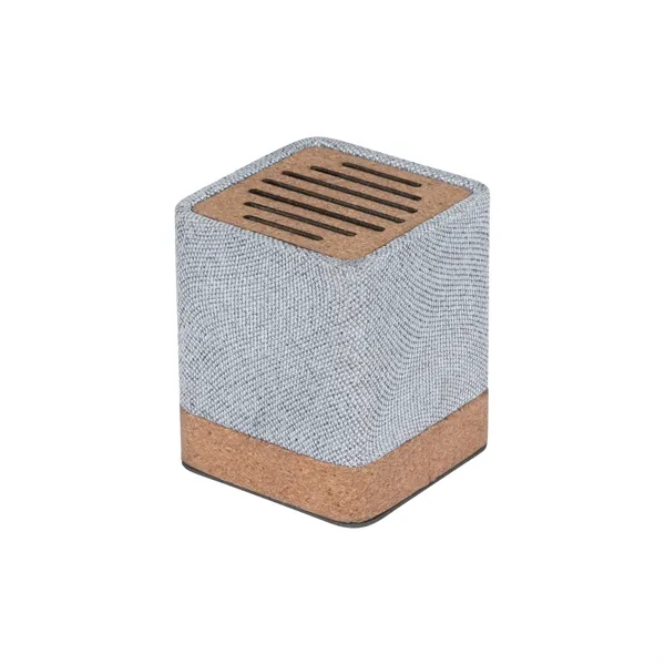 Grayson 5W RPET & Cork Wireless Speaker - Grayson 5W RPET & Cork Wireless Speaker - Image 13 of 17