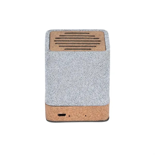 Grayson 5W RPET & Cork Wireless Speaker - Grayson 5W RPET & Cork Wireless Speaker - Image 15 of 17