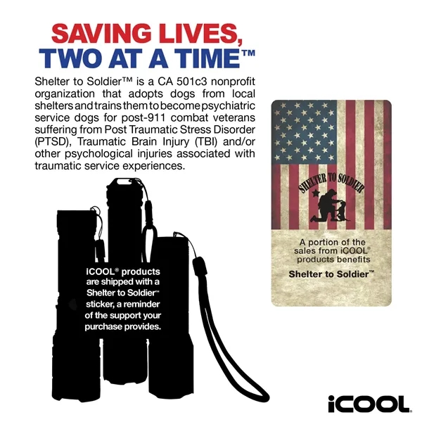 iCOOL Longmont Rechargeable 1000-Lumen Aluminum Tactical ... - iCOOL Longmont Rechargeable 1000-Lumen Aluminum Tactical ... - Image 14 of 16